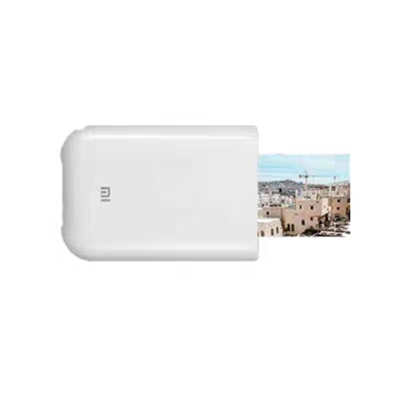 Mi Portable Photo Printer Pocket Mini AR with DIY (500 mAh) Image Zinc Paper Printer