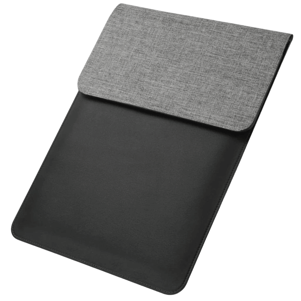 4 in 1 Laptop Sleeve with Wireless Charging Power Sleeve Pro, Slim-Flexible Case, Mousepad, Surface Mat. , Charge 2 Devices at Once USB-C Port, Compatible with MacBook