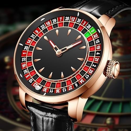LIE-GE Fashion Men's Watches Luxury Turntable Dial Business Quartz Watch Casual Leather Waterproof Outdoor Sports Man Watch