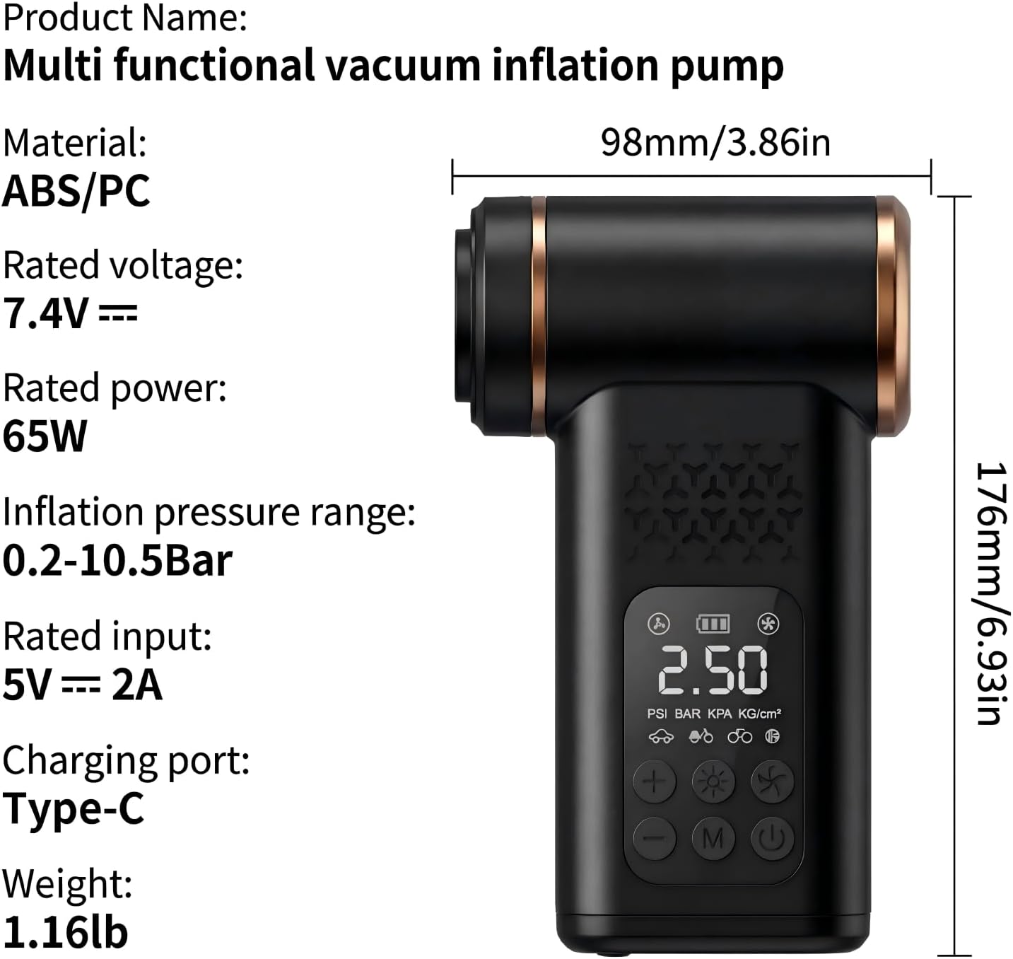 Cordless Vacuum Cleaner 5 in 1 – Compact, Powerful & With HEPA Filter