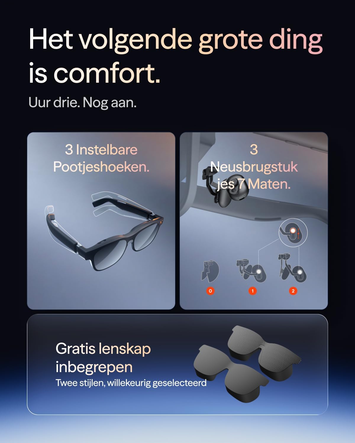 Pro 2 XR/AR VIRTURE  Glasses for Gaming XR, Travel and Work, 146 Inch |