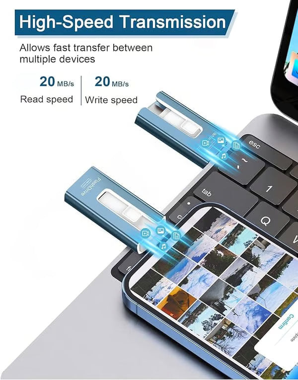 3 in 1 Portable High Speed USB 3.0 Memory Storage for iPhone iPad & Computer, USB 3.0 Portable Storage Device with Lightning Connector (64, GB)-u-disk-7-1-10-2-2