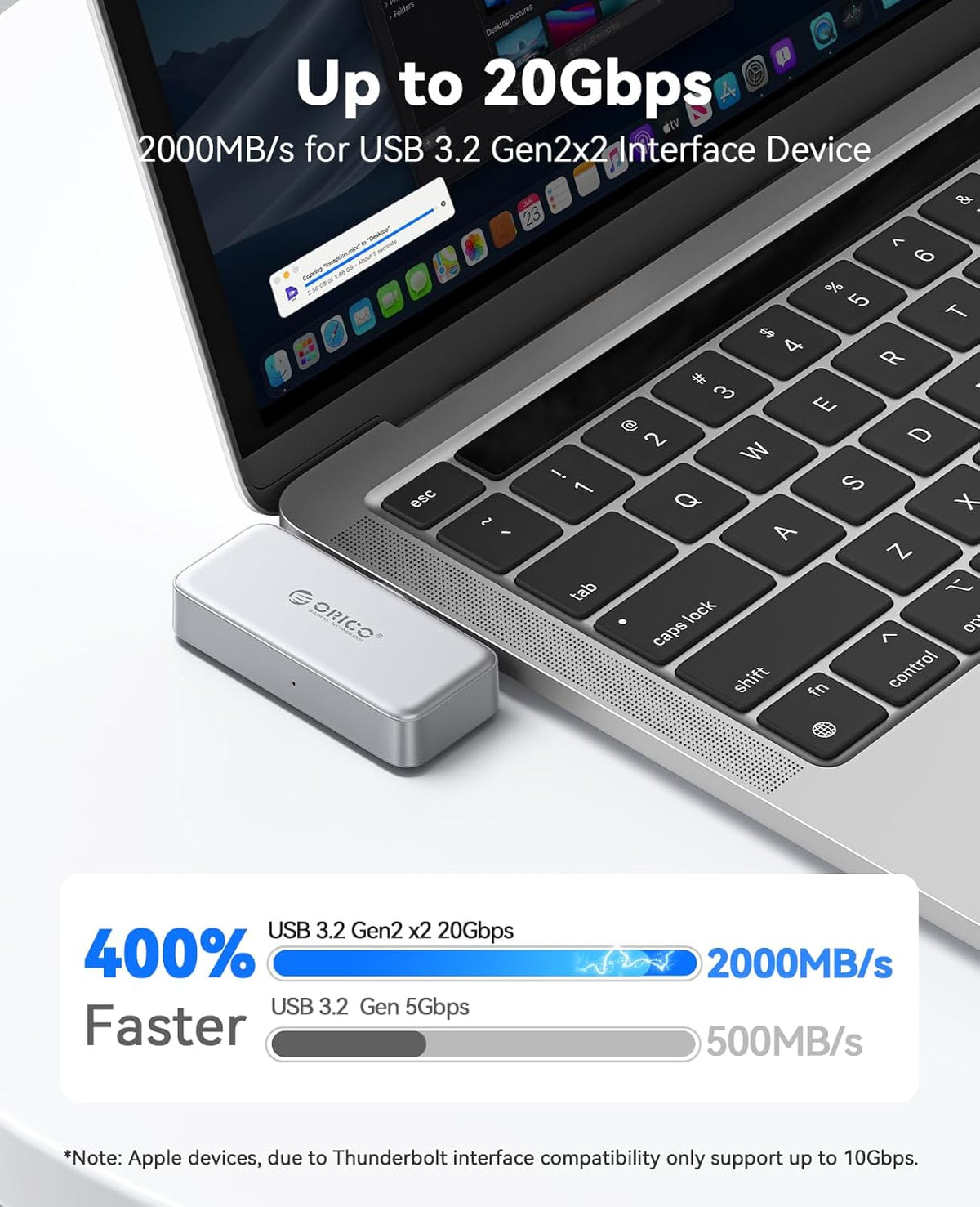ORI-CO FlashPod 1TB MINI Magnetic Portable SSD up to 2000 MB/s ProRes ,  iPhone 15 16 Series, Tablets, Laptop