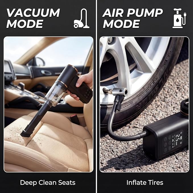 Cordless Vacuum Cleaner 5 in 1 – Compact, Powerful & With HEPA Filter