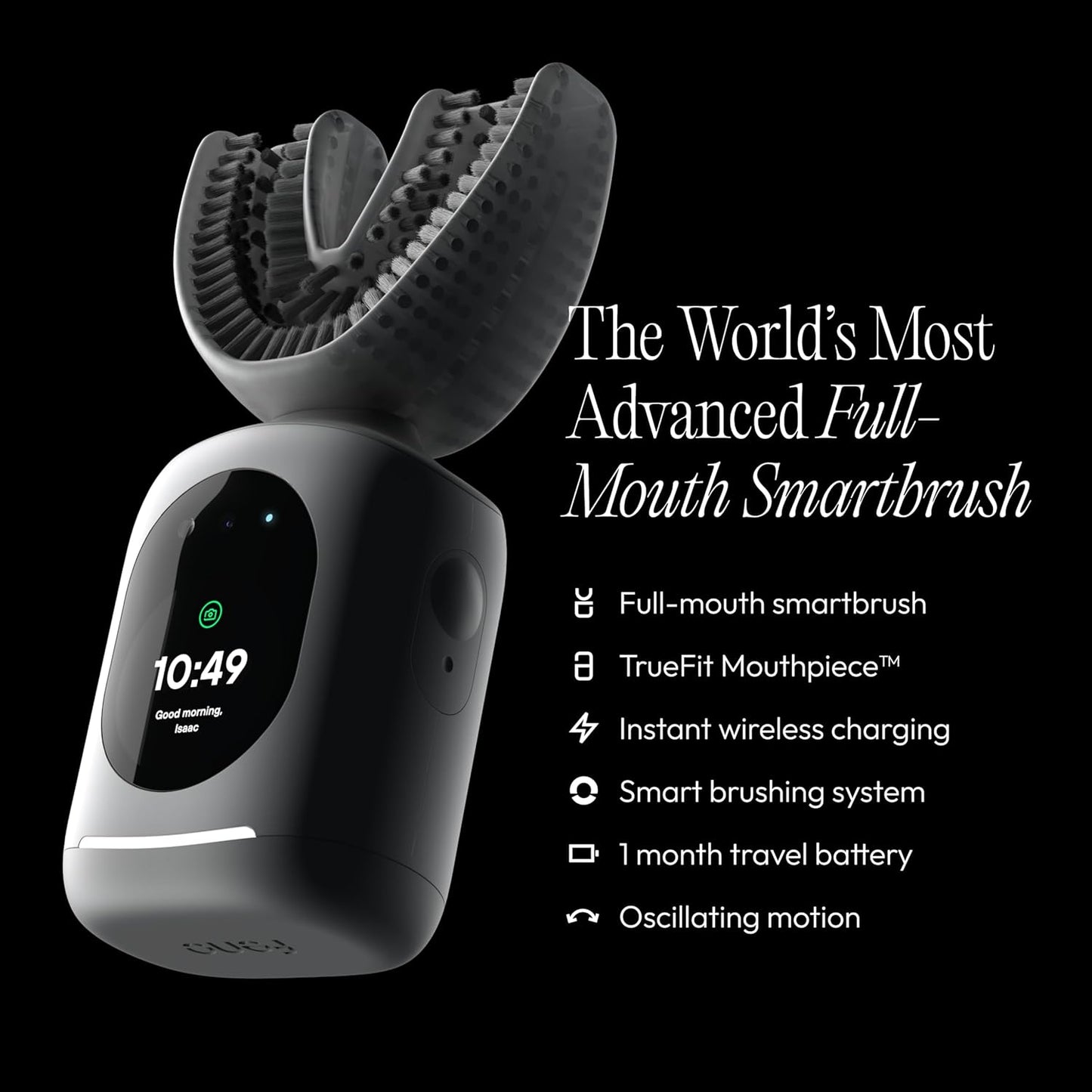 FNO Smart U-shaped Electric Toothbrush for Adult (White)