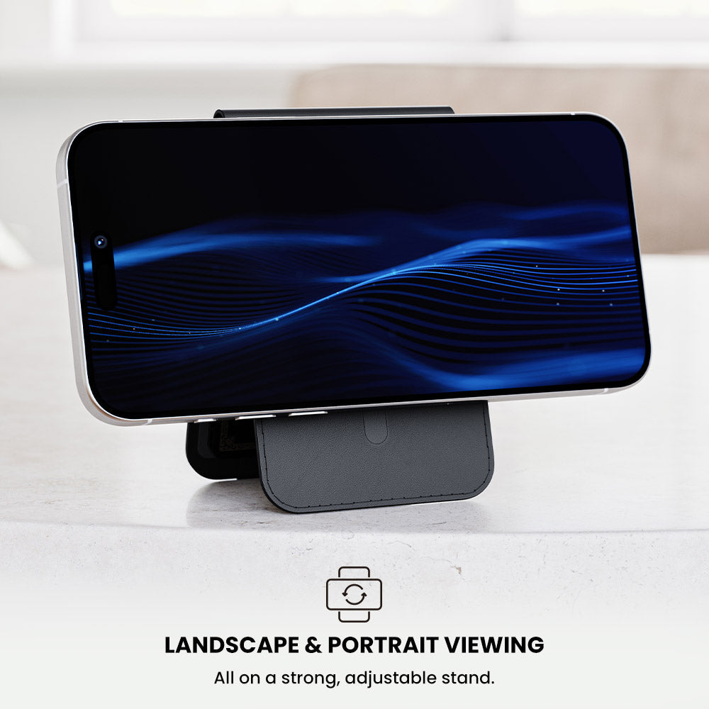 5 in 1 Smartest Mag-Safe Atlas Wallet and Stand iphone / Android