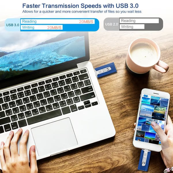 3 in 1 Portable High Speed USB 3.0 Memory Storage for iPhone iPad & Computer, USB 3.0 Portable Storage Device with Lightning Connector (64, GB)-u-disk-7-1-10-2-2