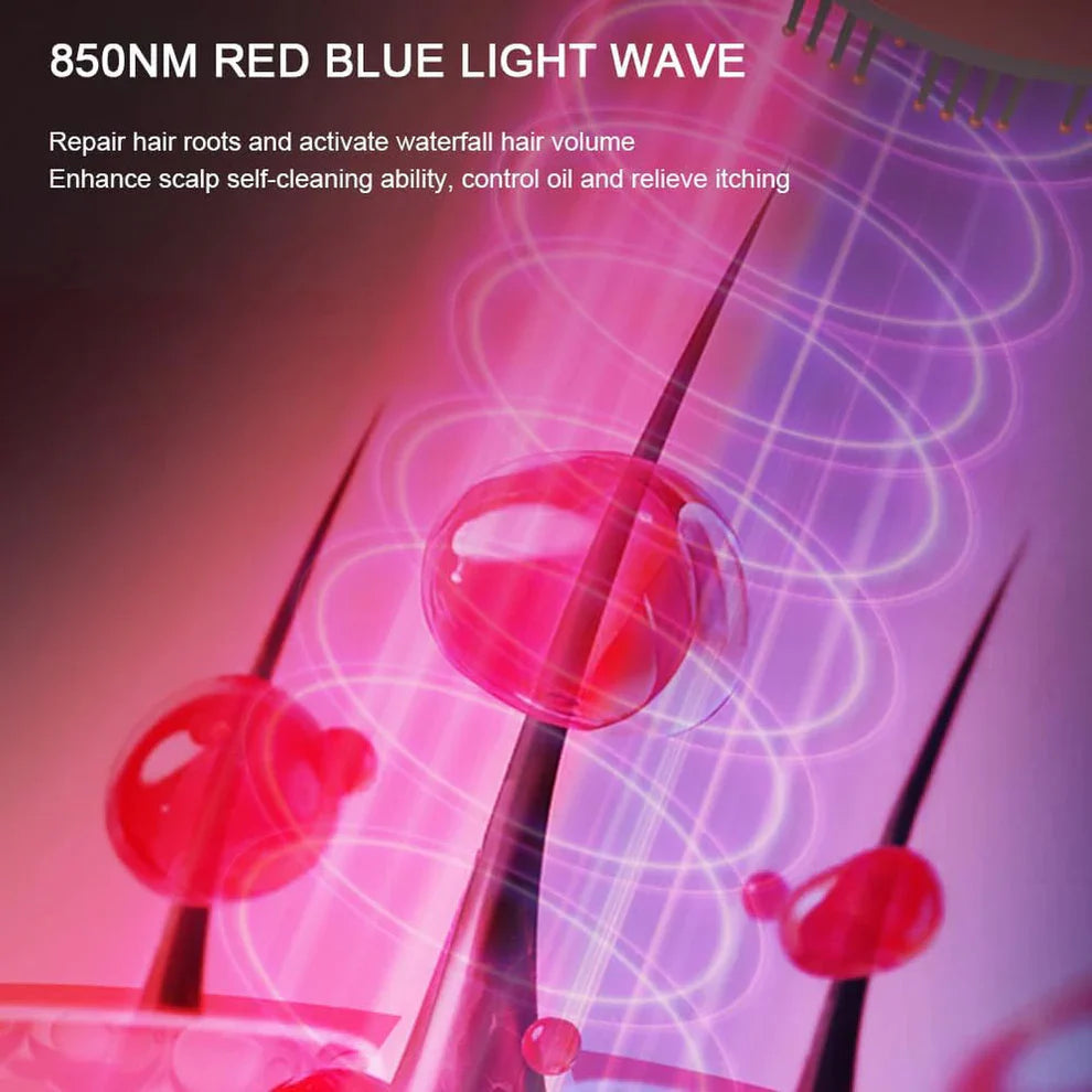 Red Light Hair Scalp Massager Rejuvenation & Stimulation for hair Growth